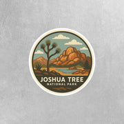 Joshua Tree National Park Sticker | Joshua Tree National Park Travel Decal | Joshua Tree National Park Illustration Sticker