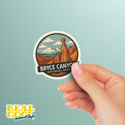 Bryce Canyon National Park Sticker | Bryce Canyons National Park Travel Decal | Bryce Canyon National Park Illustration Sticker