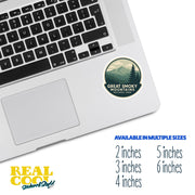 Great Smoky Mountains National Park Sticker | Great Smoky Mountains National Park Travel Decal