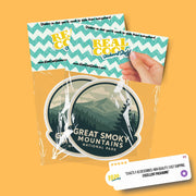 Great Smoky Mountains National Park Sticker | Great Smoky Mountains National Park Travel Decal