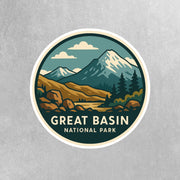 Great Basin National Park Sticker | Great Basin National Park Travel Decal