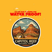 Capitol Reef National Park Sticker | Capitol Reef National Park Travel Decal