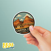 Capitol Reef National Park Sticker | Capitol Reef National Park Travel Decal