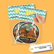 Capitol Reef National Park Sticker | Capitol Reef National Park Travel Decal