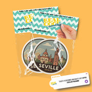 Seville Spain Sticker | Seville Spain Travel Decal | Spain Sticker