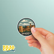 Granada Spain Sticker | Granada Spain Travel Decal | Spain Sticker
