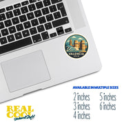 Valencia Spain Sticker | Valencia Spain Travel Decal | Spain Sticker