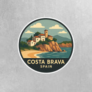 Costa Brava Spain Sticker | Costa Brava Spain Travel Decal | Spain Sticker