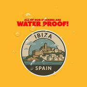 Ibiza Spain Sticker | Ibiza Spain Travel Decal | Spain Sticker