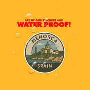 Menorca Spain Sticker | Menorca Spain Travel Decal | Spain Sticker