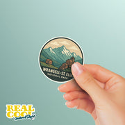 Wrangell-St. Elias National Park Sticker | Wrangell-St. Elias National Park Travel Decal