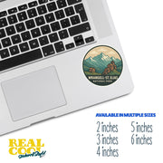 Wrangell-St. Elias National Park Sticker | Wrangell-St. Elias National Park Travel Decal