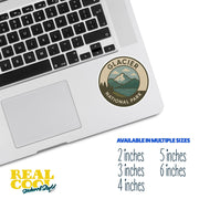 Glacier National Park Sticker | Glacier National Park Travel Decal