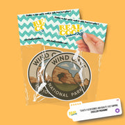 Wind Cave National Park Sticker | Wind Cave National Park Travel Decal