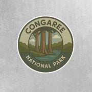 Congaree National Park Sticker | Congaree National Park Travel Decal