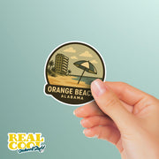 Orange Beach Alabama Sticker | Orange Beach Travel Decal