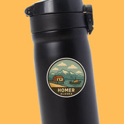 Homer Alaska Sticker | Homer Alaska Travel Decal