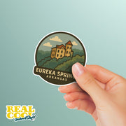 Eureka Springs Arkansas Sticker | Eureka Springs Arkansas Travel Decal