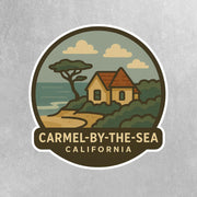 Carmel By The Sea California Sticker | Carmel By The Sea California Travel Decal