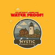 Mystic Connecticut Sticker | Mystic Connecticut Travel Decal