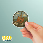 New Castle Delaware Sticker | New Castle Travel Decal