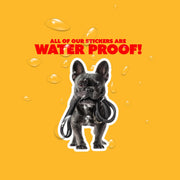 French Bulldog Sticker | Frenchie Sticker | Walk The Dog Sticker