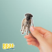 Bull Mastiff Sticker | Bull Mastiff Decal | Walk The Dog Sticker