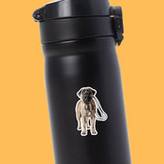 Bull Mastiff Sticker | Bull Mastiff Decal | Walk The Dog Sticker