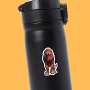 Lion Sticker | Majestic Lion Sticker | King of the Jungle Decal