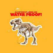 Tyrannosaurus Sticker | T-Rex Decal | Tyrannosaurus Skeleton Sticker