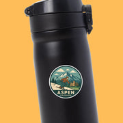 Aspen Sticker | Aspen Travel Decal | Aspen Colorado Illustration Sticker