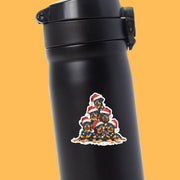 Rottweiler Sticker | Rottweiler Christmas Sticker | Rotty Decal