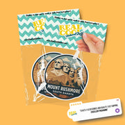 Mount Rushmore Sticker | Mount Rushmore Travel Decal | South Dakota Illustration Sticker
