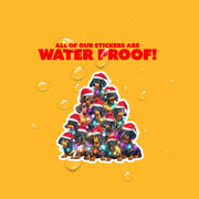 Dachshund Sticker | Dachshund Christmas Sticker |Dachshund Decal