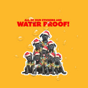 Cane Corso Sticker | Cane Corso Christmas Sticker | Cane Corso Decal