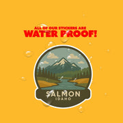 Salmon Idaho Sticker | Idaho Travel Decal | Salmon ID Decal