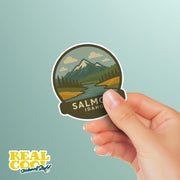 Salmon Idaho Sticker | Idaho Travel Decal | Salmon ID Decal