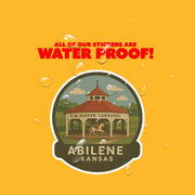 Ablilene Sticker | Kansas Sticker | CW Parker Caousel Sticker