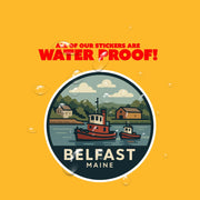 Bethel Maine Sticker | Bethel Travel Decal | Maine Illustration Sticker