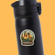 Louisville Kentucky Sticker | Louisville Travel Decal | Louisville Illustration Sticker