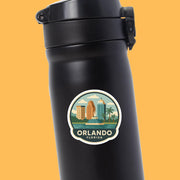 Orlando Florida Sticker | Orlando Travel Decal | Orlando Florida Illustration Sticker