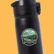 Bucksport Maine Sticker | Bucksport Travel Decal | Maine Illustration Sticker