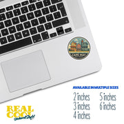 Cape May New Jersey Sticker | Cape May Travel Decal | Cape May Illustration Sticker