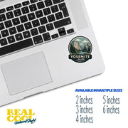 Yosemite National Park Sticker | Yosemite Travel Decal | Yosemite Illustration Sticker