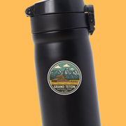 Grand Teton National Park Sticker | Grand Teton Travel Decal | Grand Teton Illustration Sticker
