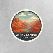 Grand Canyon Sticker | Grand Canyon Travel Decal | Grand Canyon Illustration Sticker