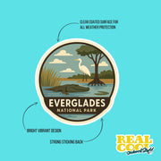 Everglades National Park Sticker | Everglades National Park Travel Decal | Everglades National Park Illustration Sticker
