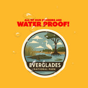 Everglades National Park Sticker | Everglades National Park Travel Decal | Everglades National Park Illustration Sticker