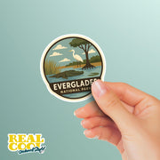 Everglades National Park Sticker | Everglades National Park Travel Decal | Everglades National Park Illustration Sticker