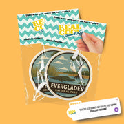 Everglades National Park Sticker | Everglades National Park Travel Decal | Everglades National Park Illustration Sticker